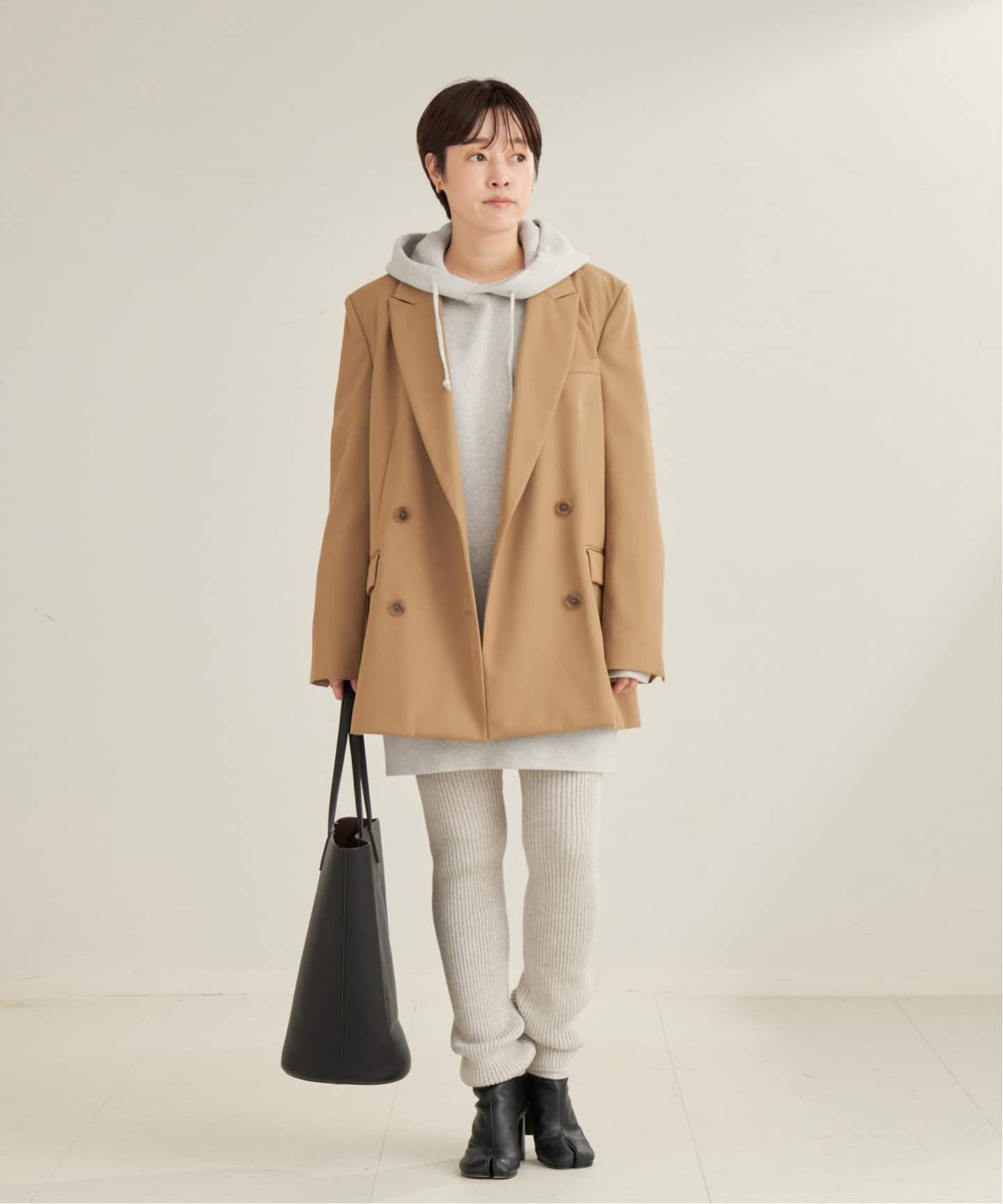 plage◇les Tendre BIG HOODIE ＆ニットレギンス◇セット