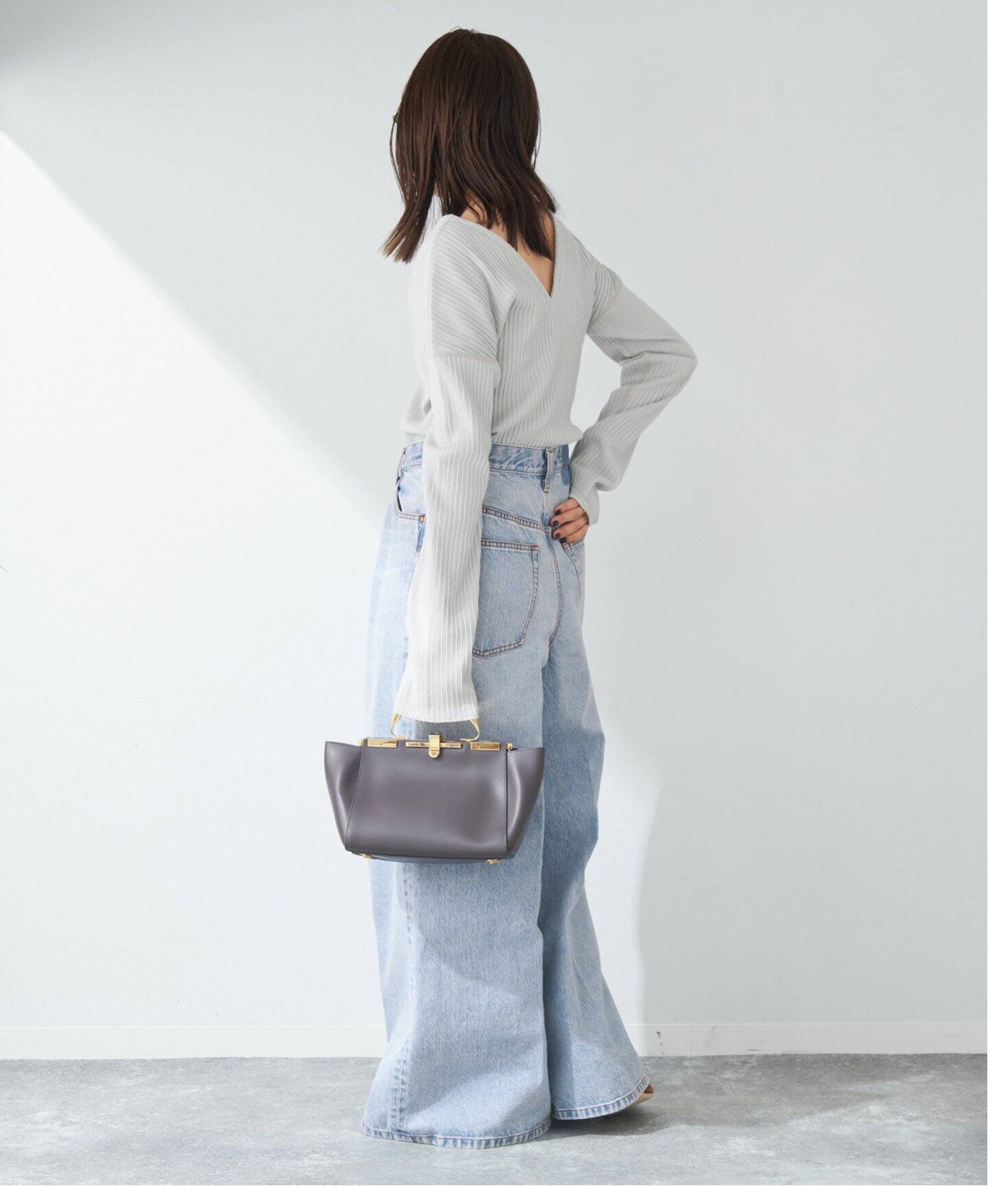 DENIM TUCK WIDE パンツ（デニムパンツ・ジーンズ）｜Plage 