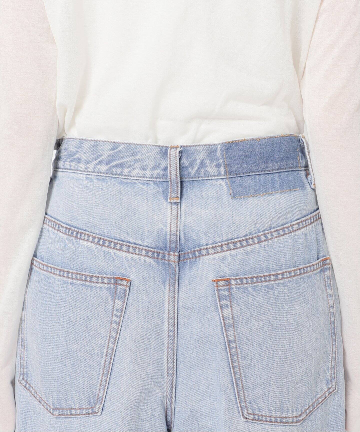 DENIM TUCK WIDE パンツ（デニムパンツ・ジーンズ）｜Plage 
