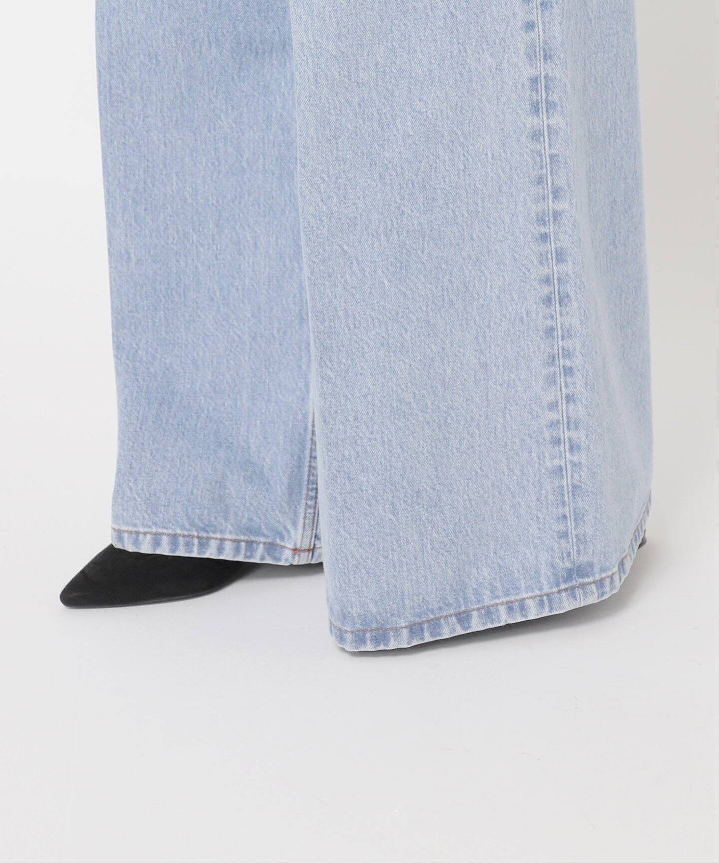 DENIM TUCK WIDE パンツ（デニムパンツ・ジーンズ）｜Plage 