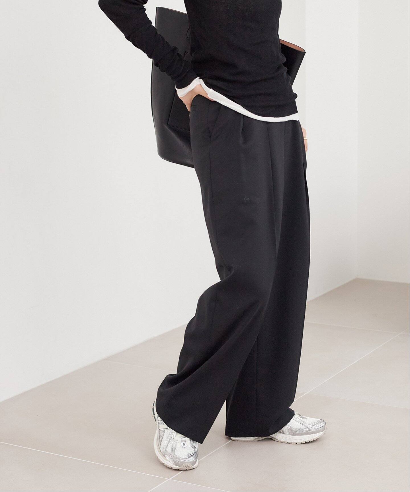 WOOL スラックス (black)（スラックス）｜Plage（プラージュ）の通販  