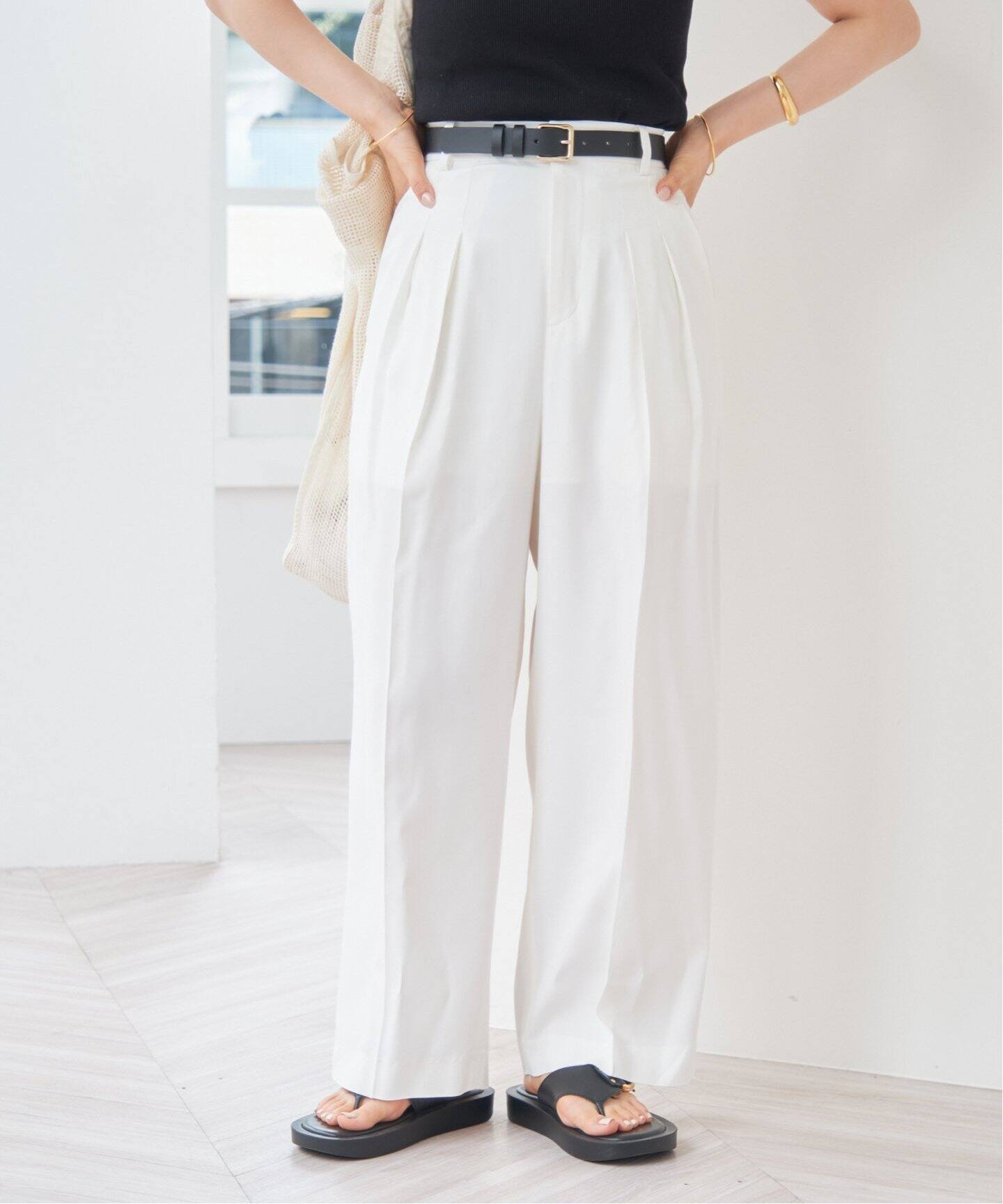 FLUID TROUSERS（スラックス）｜Plage（プラージュ）の通販｜BAYCREW