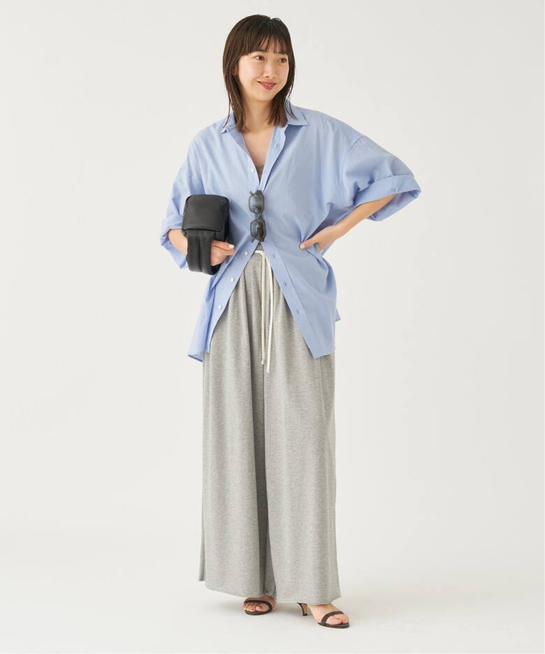 SWEAT WIDE TUCK パンツ（スウェットパンツ）｜Plage（プラージュ）の  