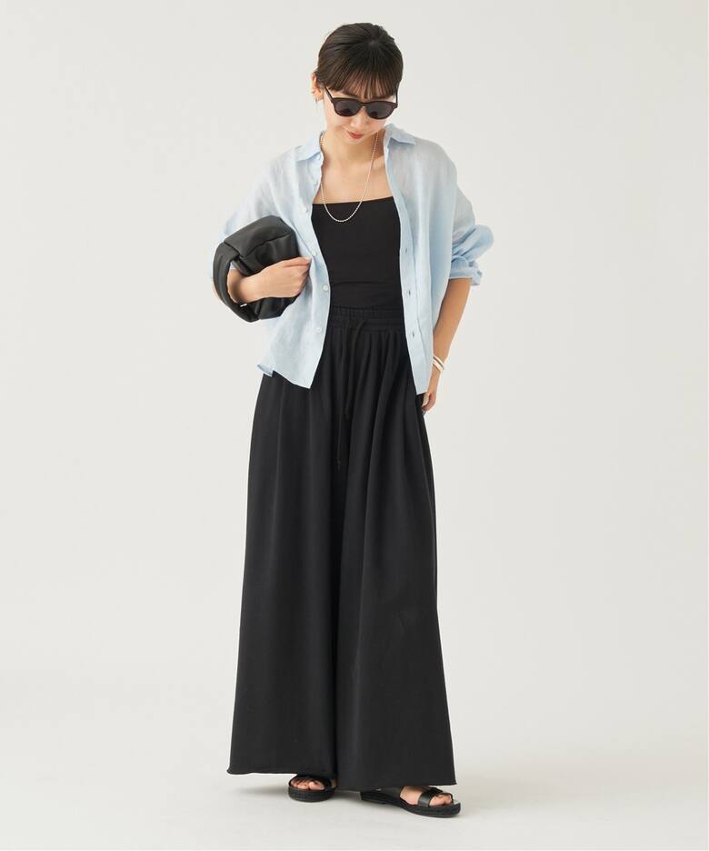 SWEAT WIDE TUCK パンツ（スウェットパンツ）｜Plage（プラージュ）の  