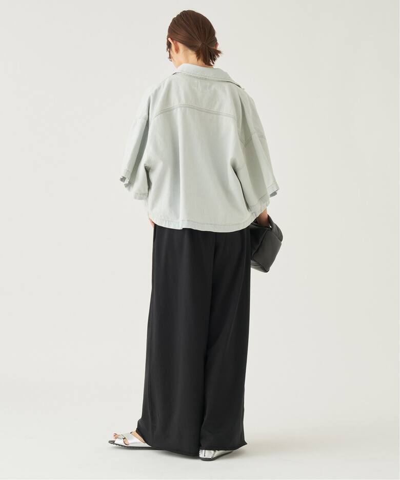 SWEAT WIDE TUCK パンツ（スウェットパンツ）｜Plage（プラージュ）の  