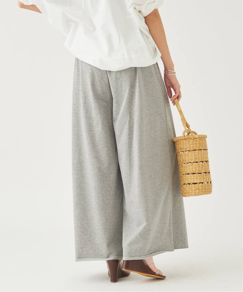SWEAT WIDE TUCK パンツ（スウェットパンツ）｜Plage（プラージュ）の 