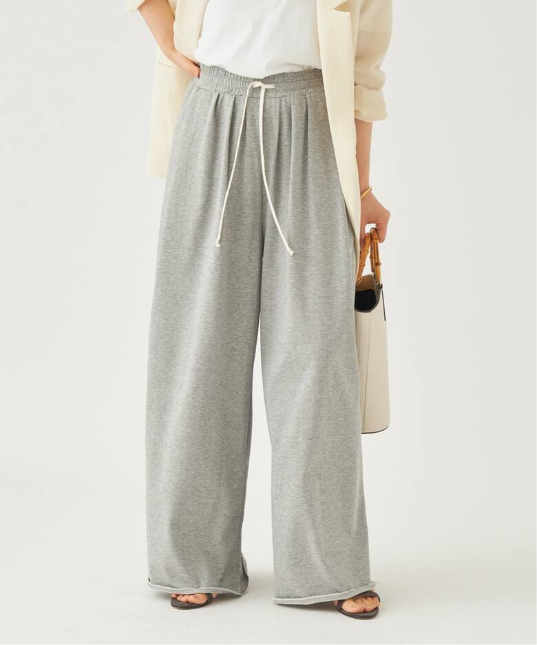SWEAT WIDE TUCK パンツ（スウェットパンツ）｜Plage（プラージュ）の 