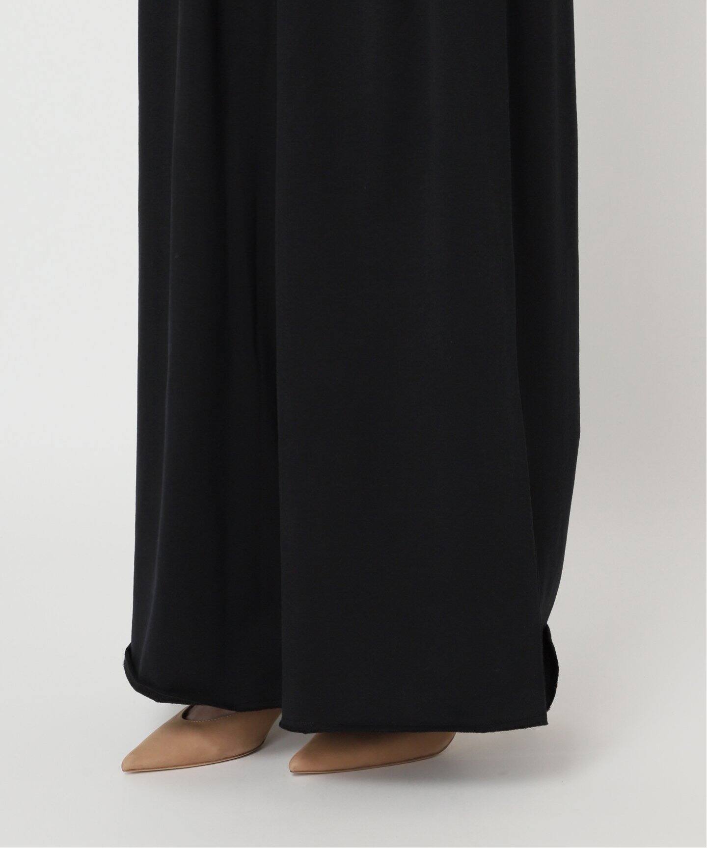 Plage プラージュ sweat jersey パンツ ブラック BLK 黒 R'IAM Jersey パンツ（スラックス）｜Plage（プラージュ）の通販