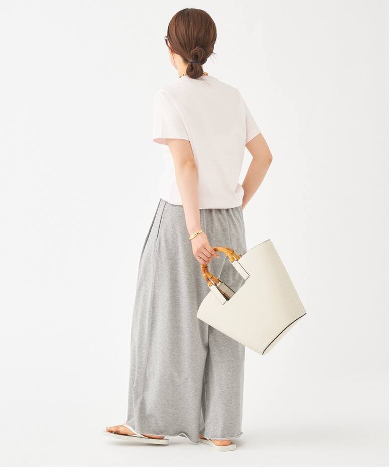 追加》SWEAT WIDE TUCK パンツ（スウェットパンツ）｜Plage  