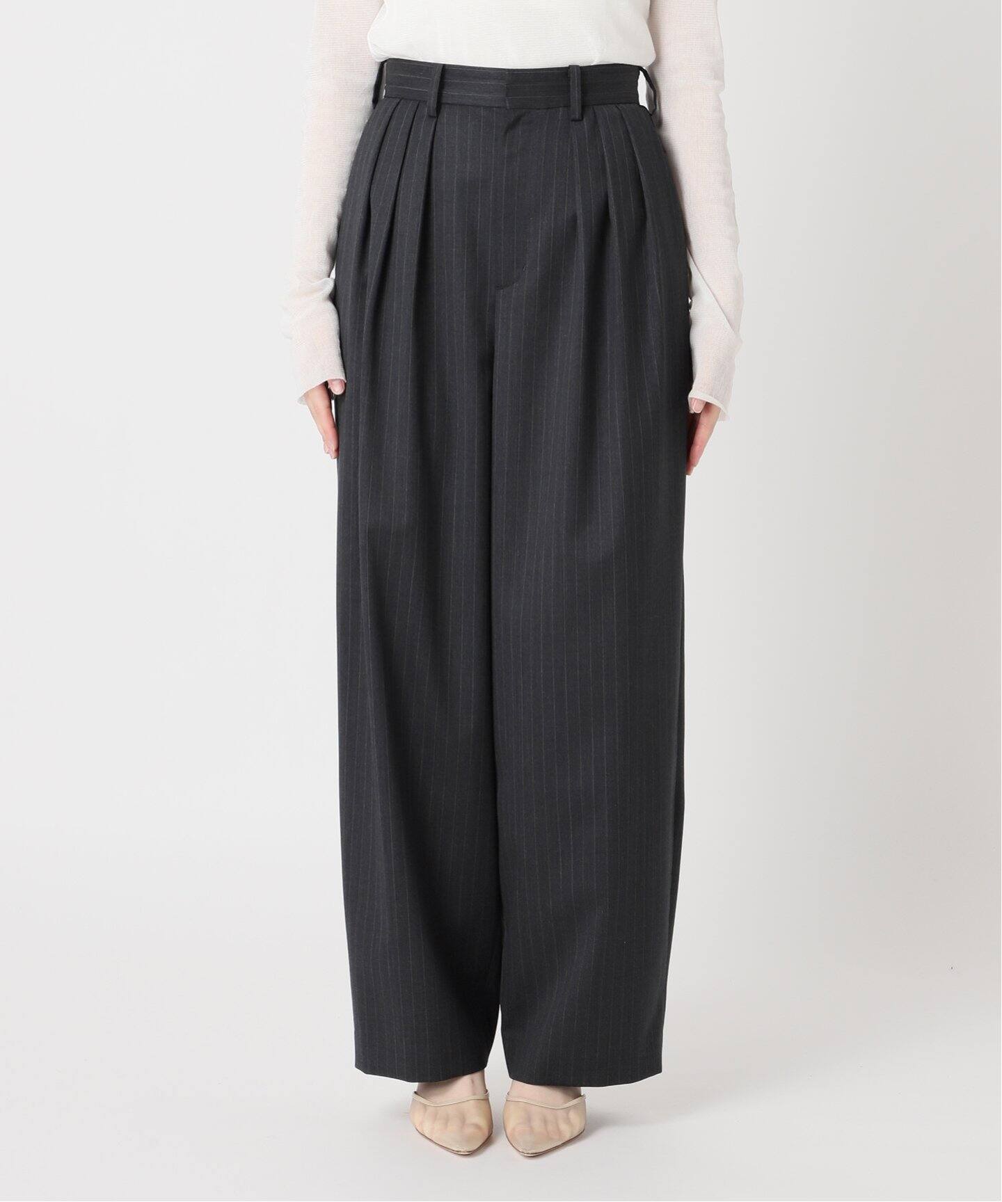 PIN STRIPE 3 TUCK パンツ（スラックス）｜Plage（プラージュ）の通販 