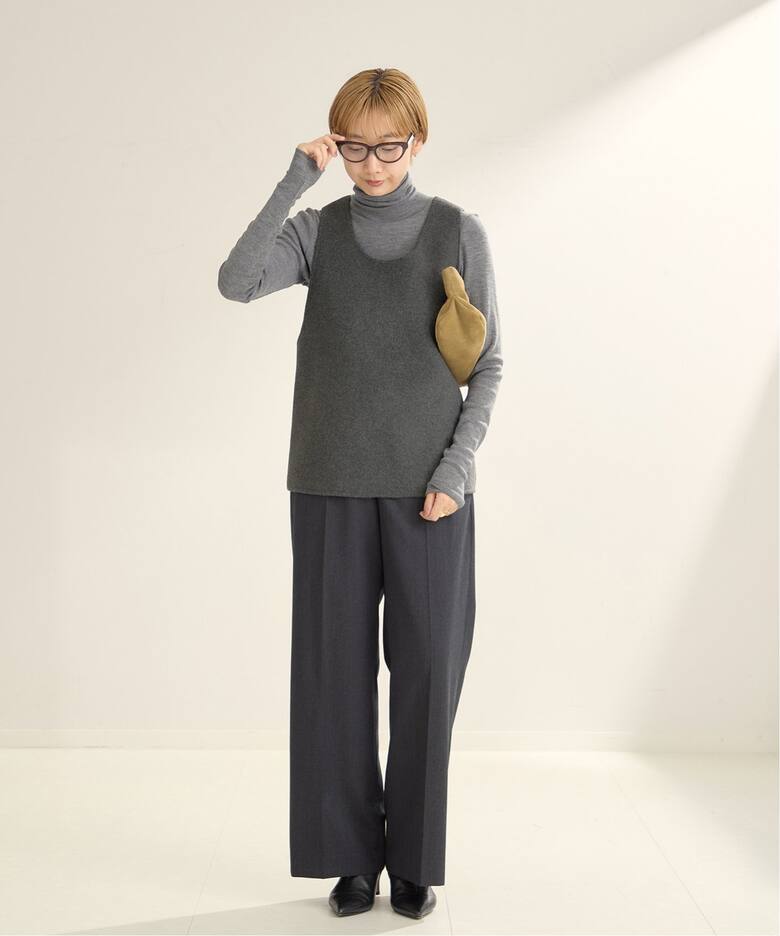 WOOL TWILL スラックス（スラックス）｜Plage（プラージュ）の通販 