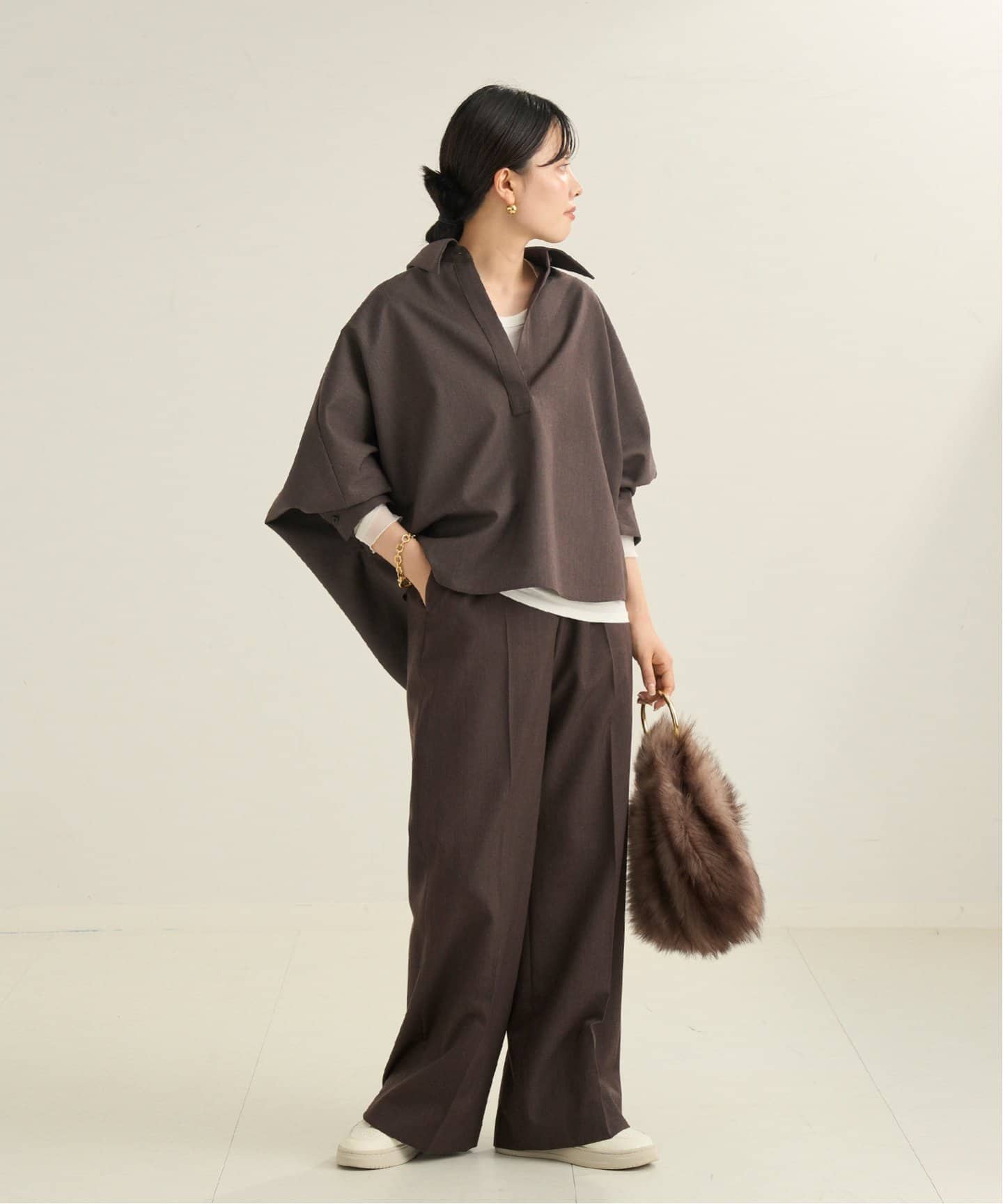 WOOL TWILL スラックス（スラックス）｜Plage（プラージュ）の通販