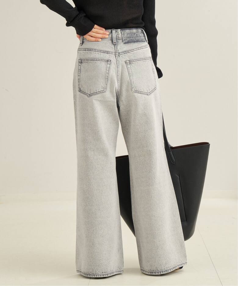 DENIM SEMI FLARED パンツ（デニムパンツ・ジーンズ）｜Plage 