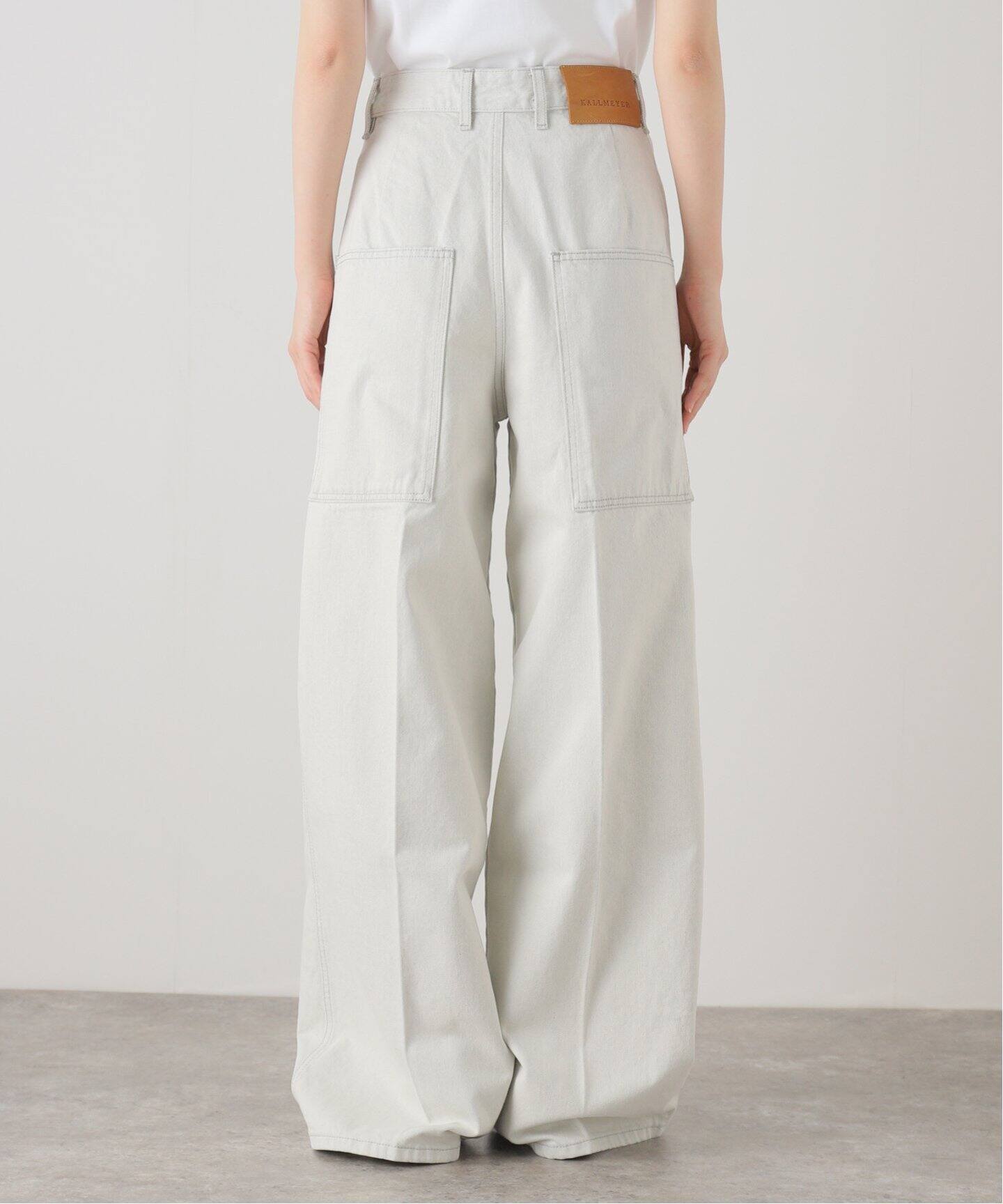 KALLMEYER/カルメイヤー DEEP POCKET WIDE LEG ジーンズ（デニムパンツ 