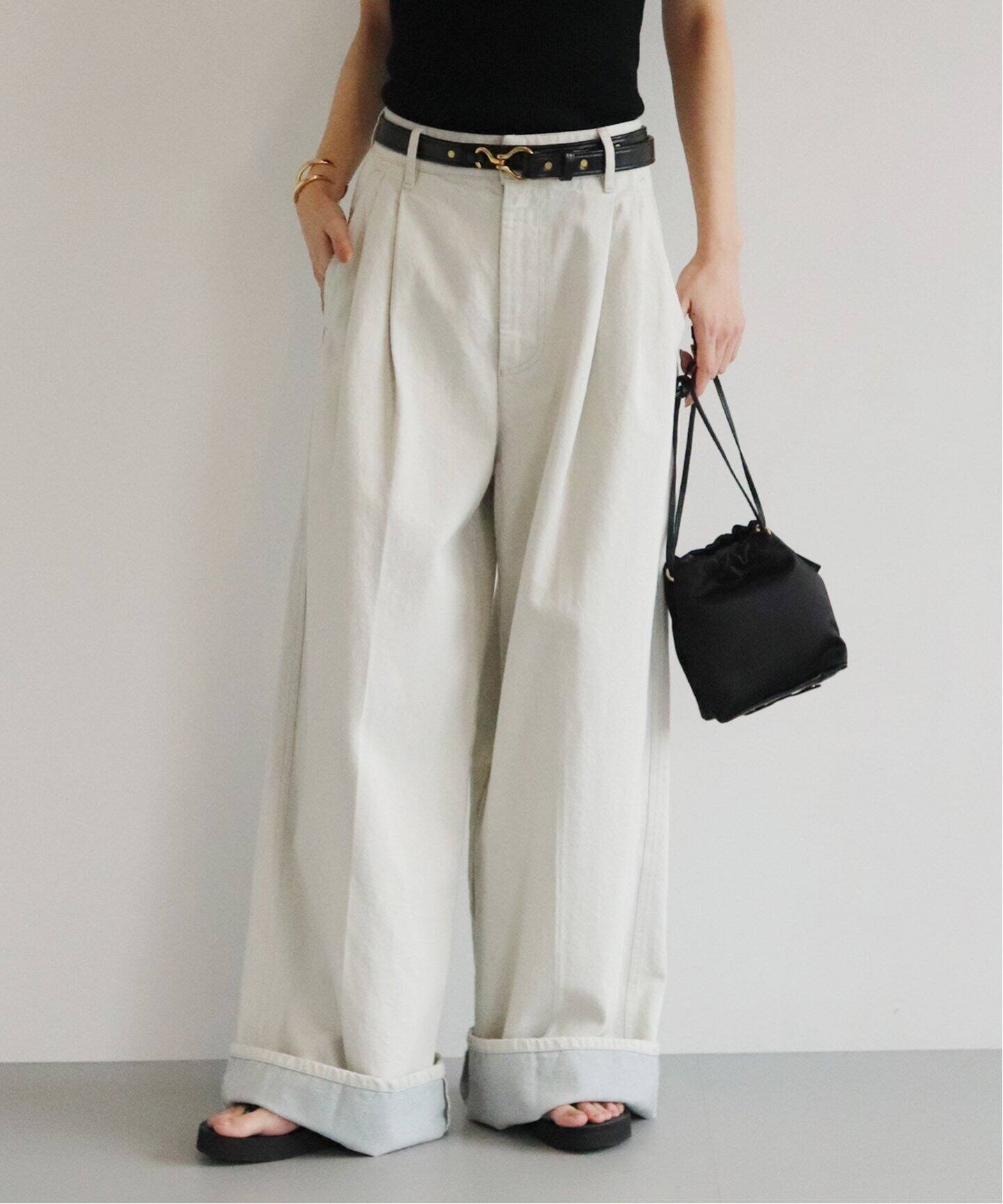 KALLMEYER/カルメイヤー DEEP POCKET WIDE LEG ジーンズ（デニムパンツ 