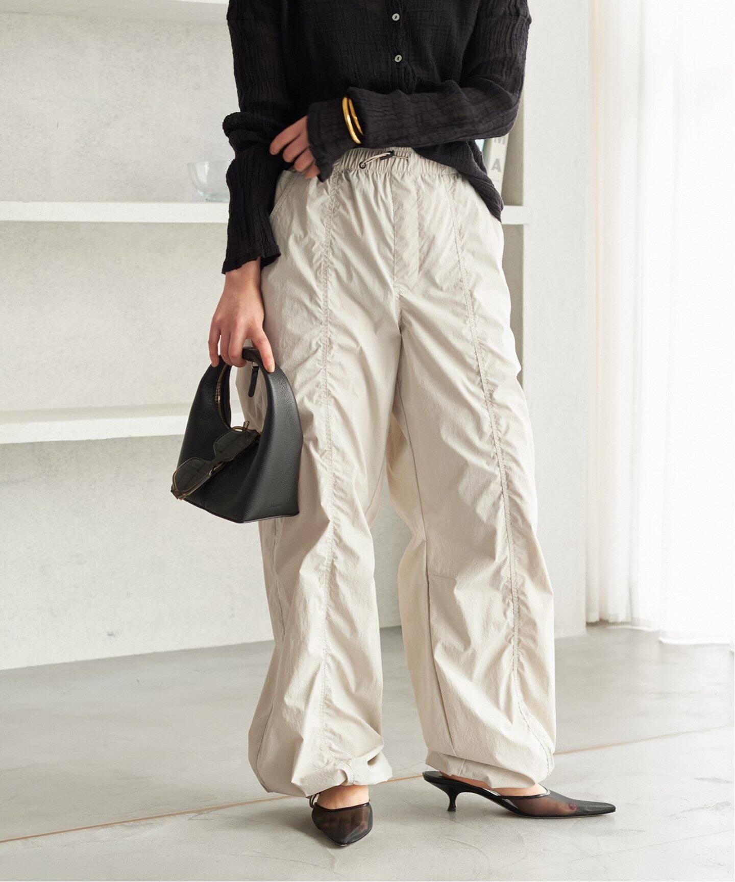 CALUX/キャラクス】 別注 DRAWSTRING パンツ（その他パンツ）｜Plage  