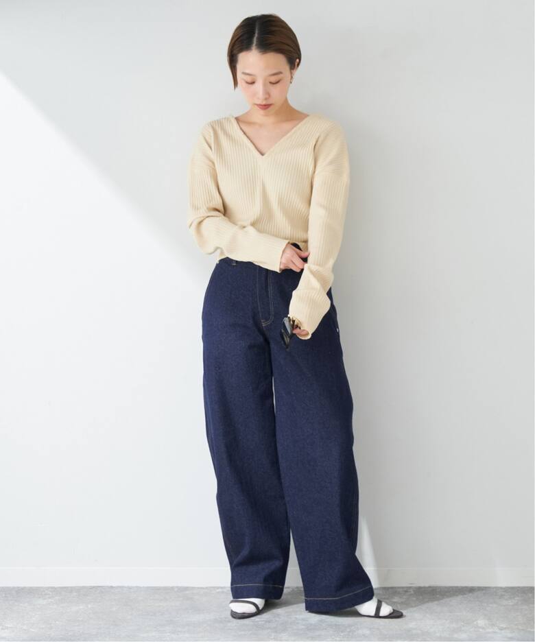 CALUX/キャラクス】 別注 CROPPED デニム（デニムパンツ・ジーンズ  