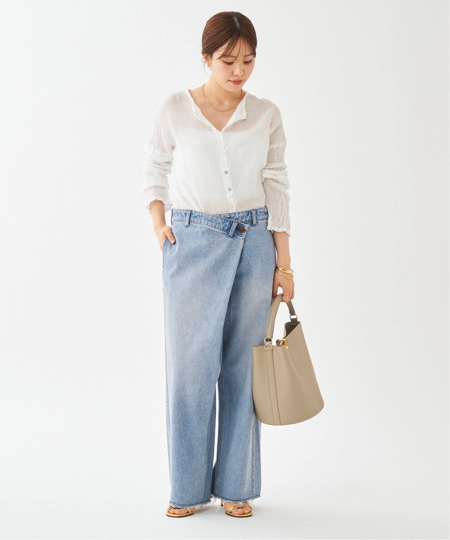 Healthy denim/ヘルシーデニム 別注HIP HANG デニムパンツ（デニム 
