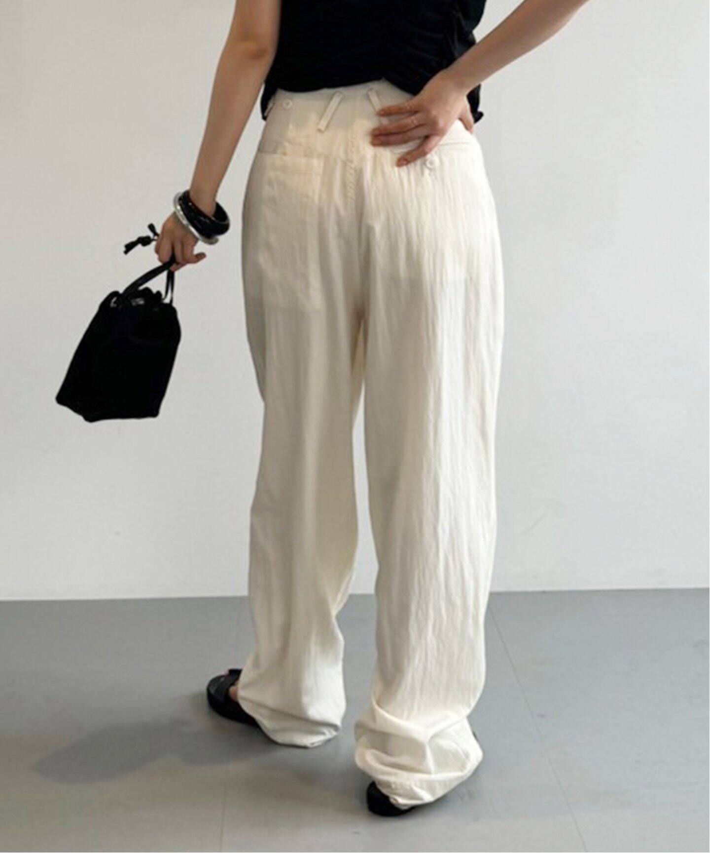 NEARBYME/ニアーバイミー】SUMMER スラックス（スラックス）｜Plage  