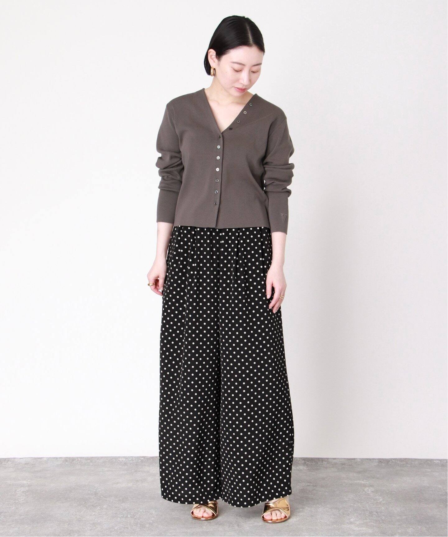 ドットワイドパンツ（その他パンツ）｜VERMEIL par iena  