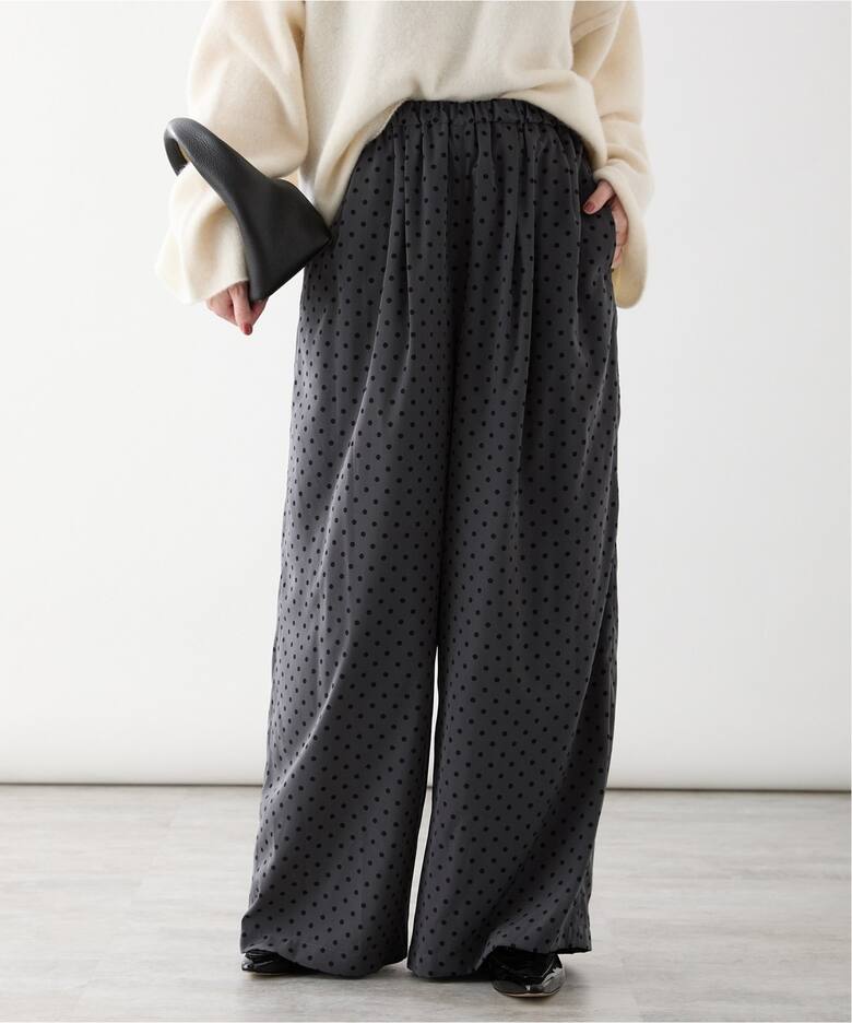 追加》ドットワイドパンツ（その他パンツ）｜VERMEIL par iena  
