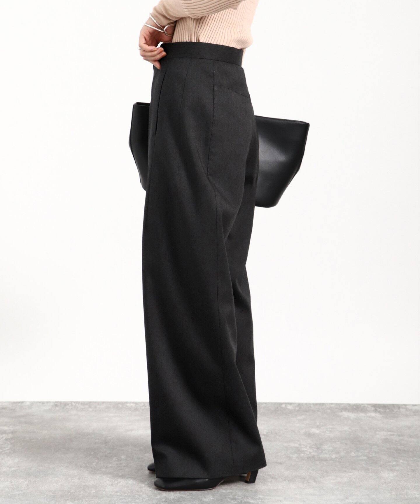 P/Rツイル ワイドパンツ（スラックス）｜VERMEIL par iena  