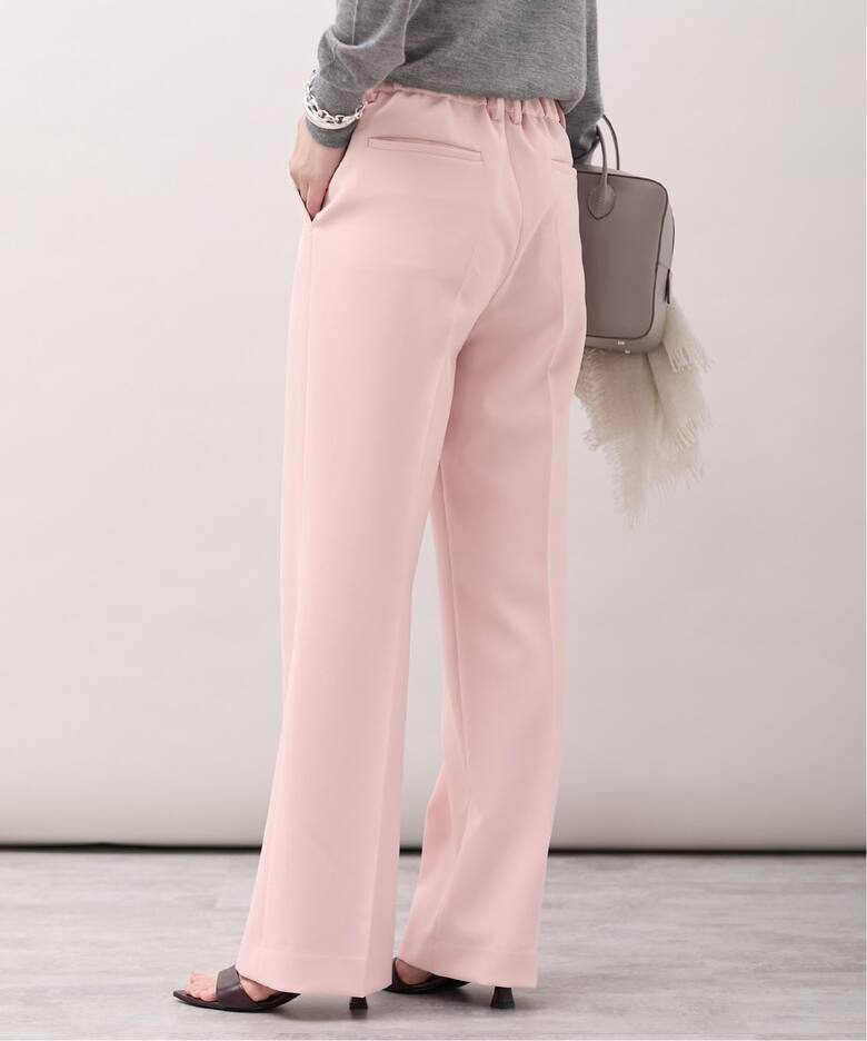 ダブルクロス ストレッチパンツ（スラックス）｜VERMEIL par iena  