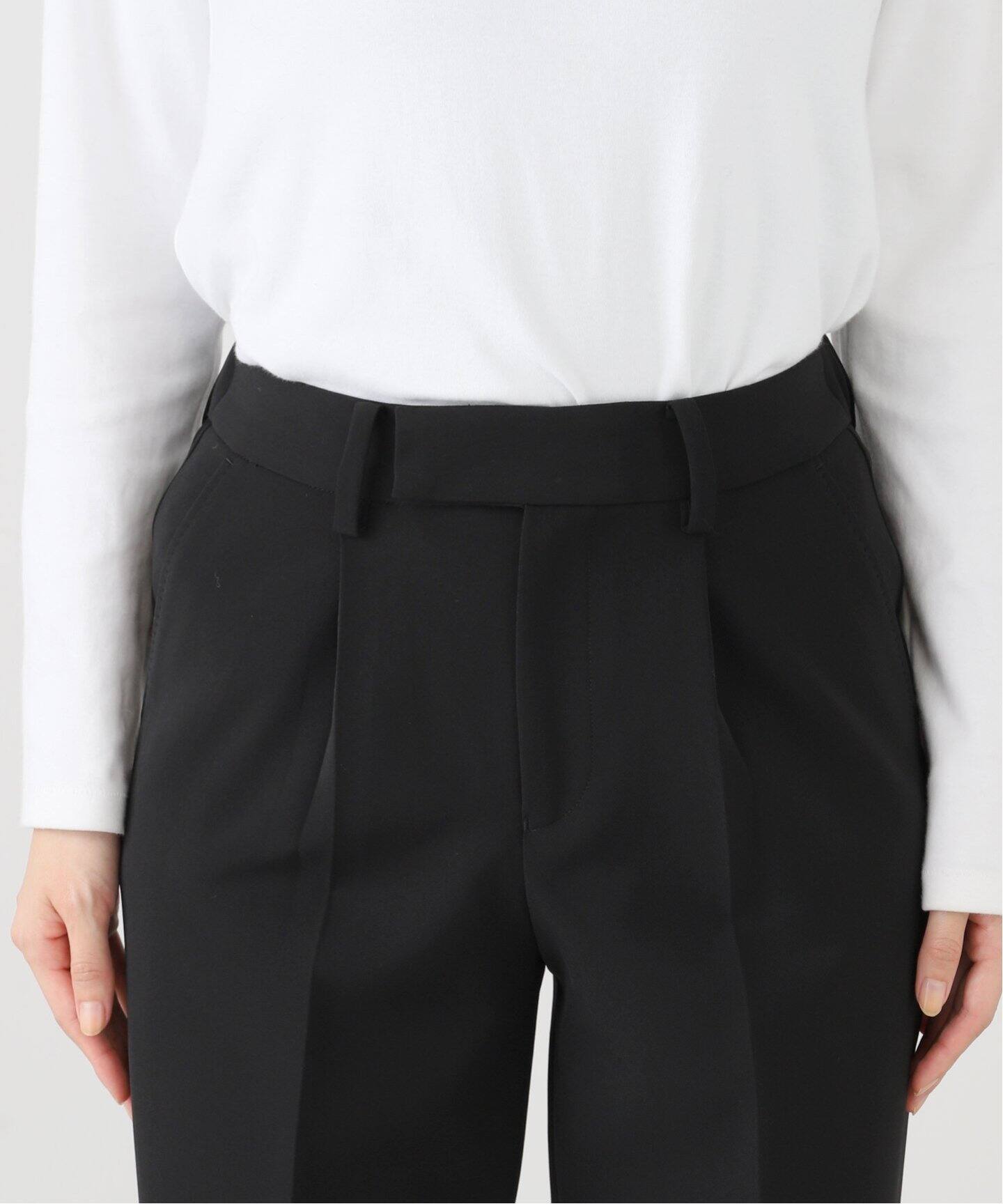 ダブルクロス ストレッチパンツ（スラックス）｜VERMEIL par