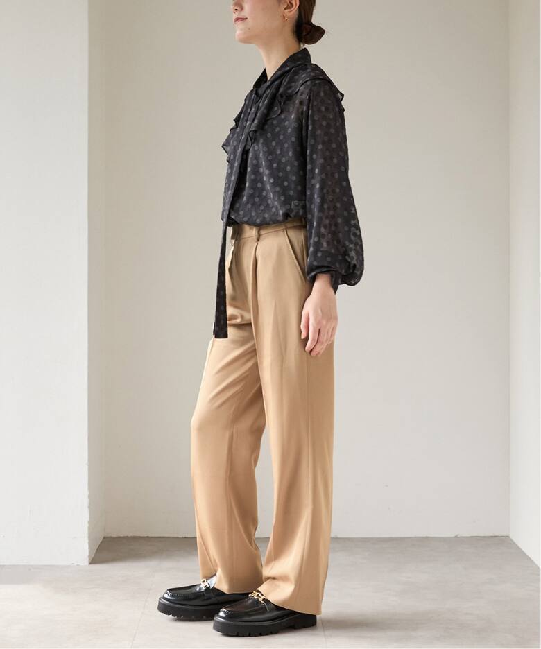 ストレッチツイルパンツ（スラックス）｜VERMEIL par iena  