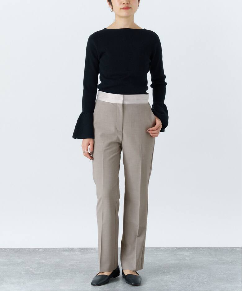 VERMEIL par iena ヴェルメイユ パー イエナ パンツ ベージュ サイズ  