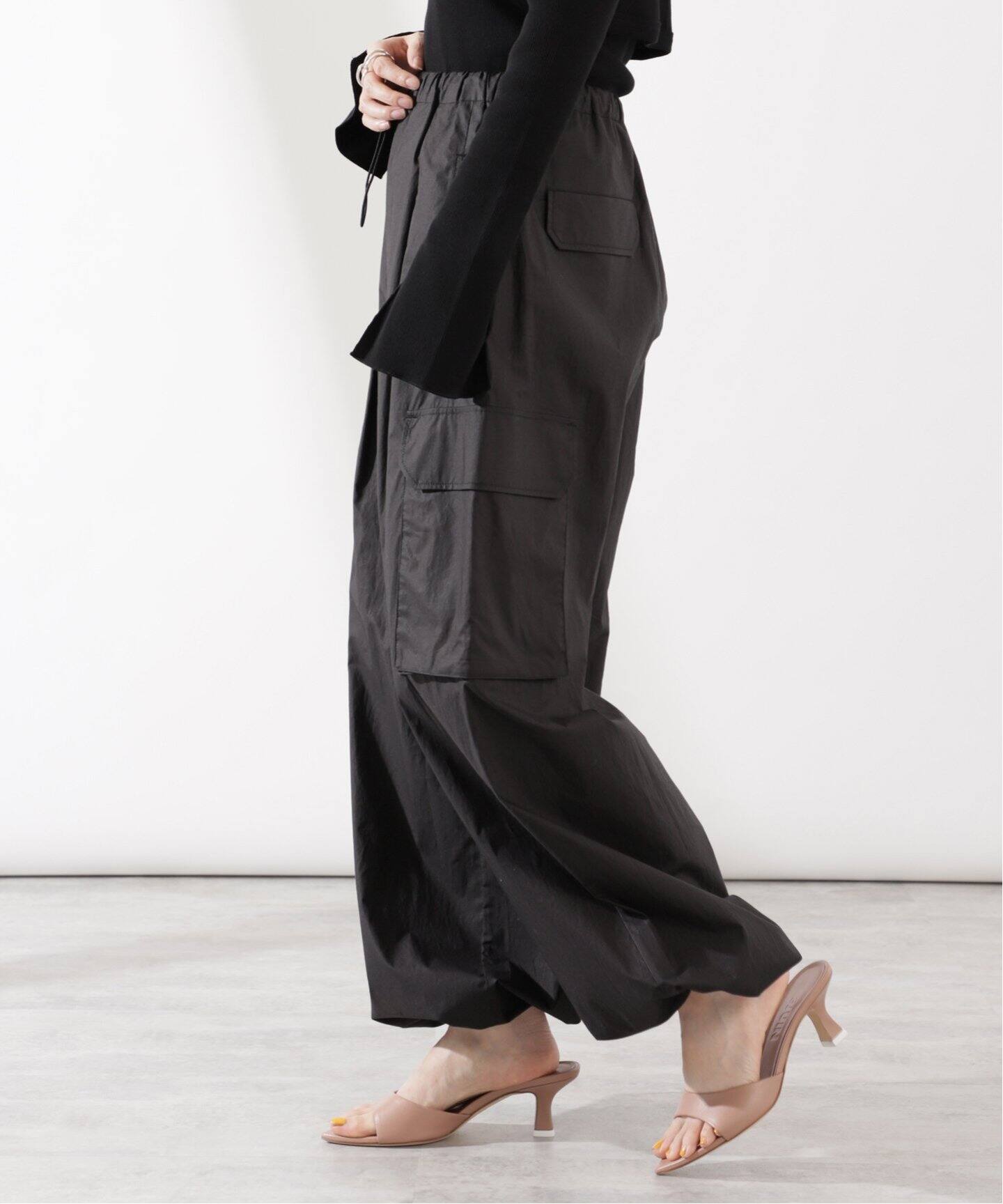 コットンチンツワイドカーゴパンツ（カーゴパンツ）｜VERMEIL par iena  