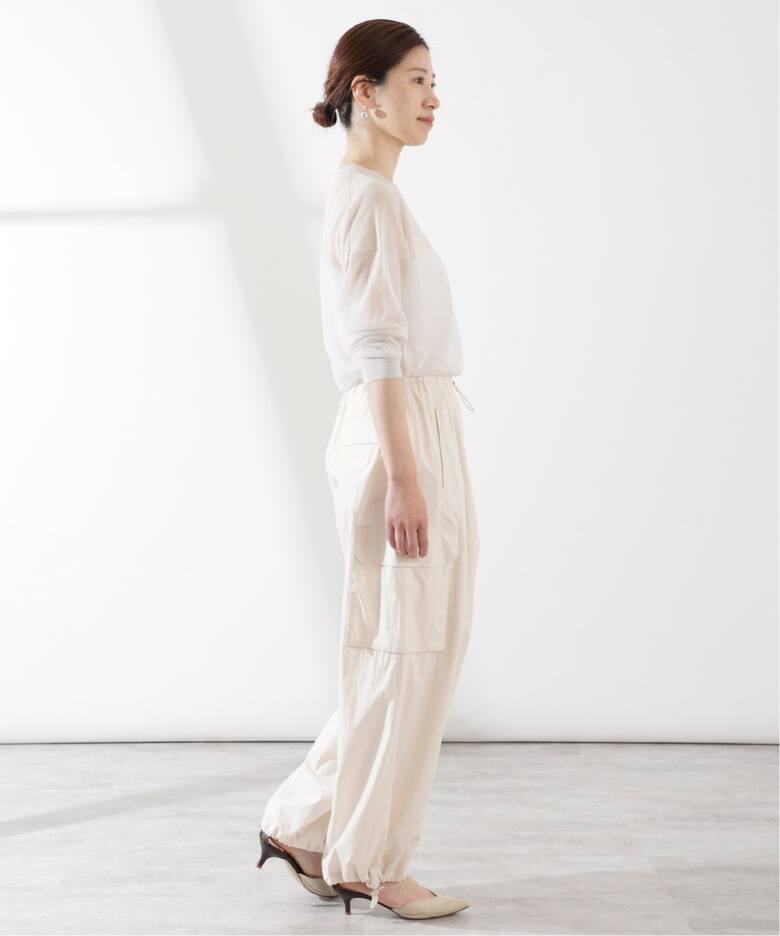コットンチンツワイドカーゴパンツ（カーゴパンツ）｜VERMEIL par iena  