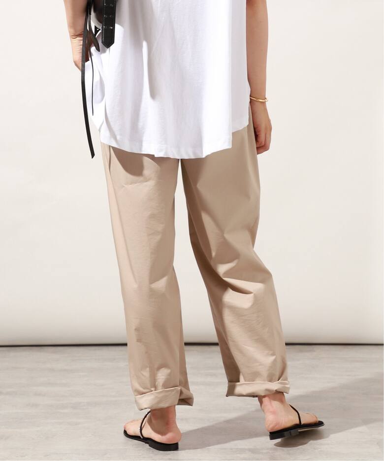 コットンポリエステルドロストパンツ（その他パンツ）｜VERMEIL par  