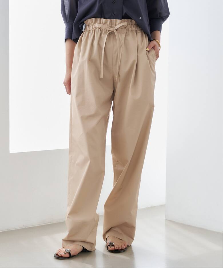 コットンポリエステルドロストパンツ（その他パンツ）｜VERMEIL par  