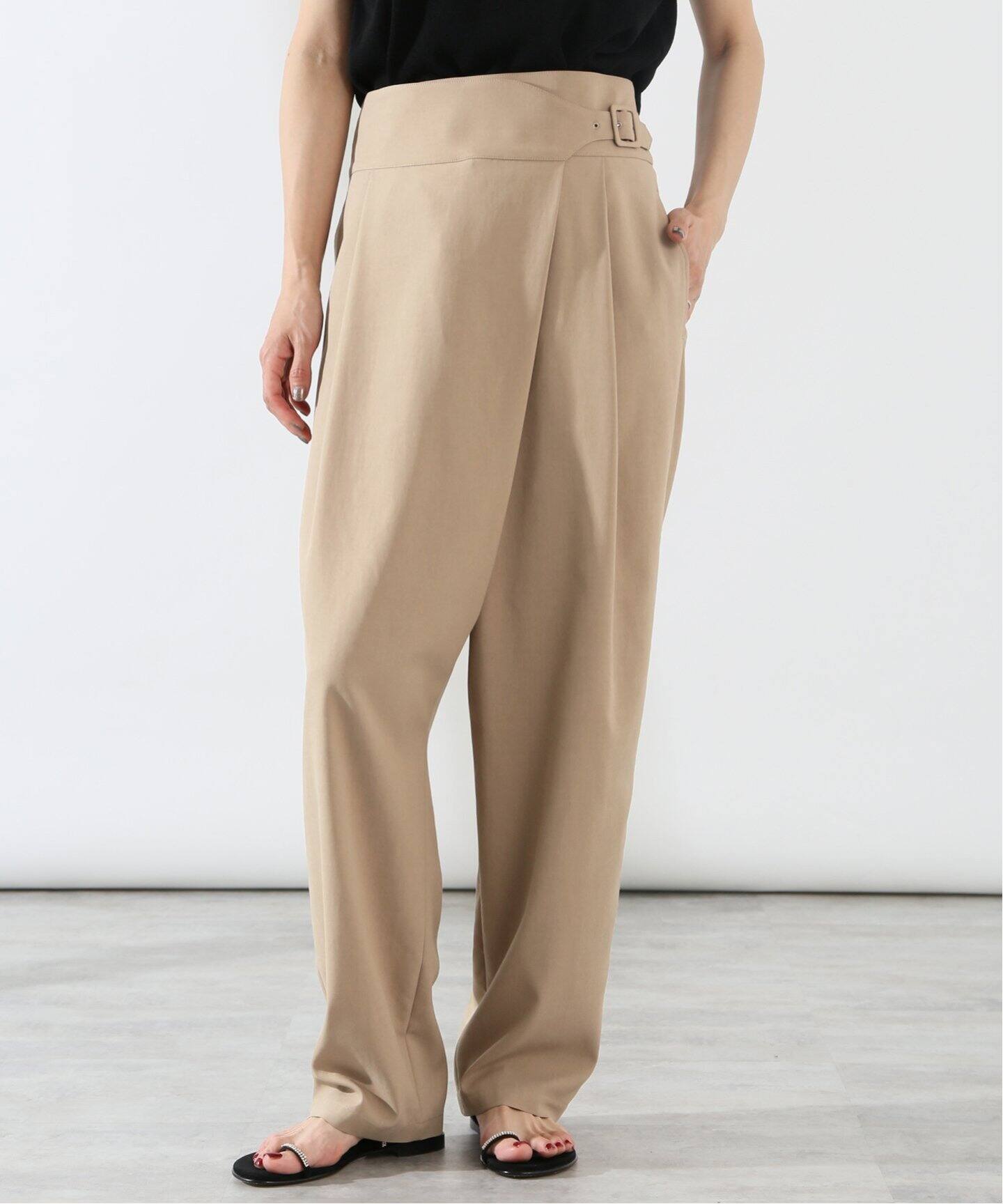 アシンメトリーパンツ（スラックス）｜VERMEIL par iena（ヴェルメイユ  