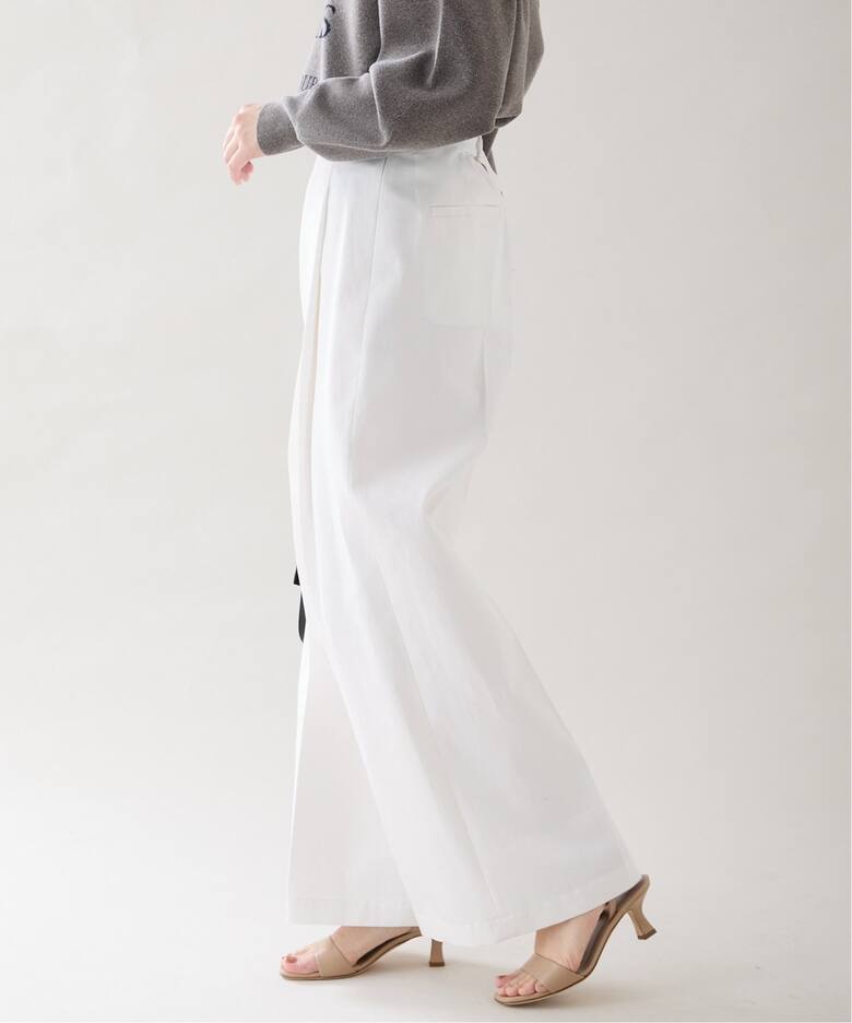 ハイウエストチノパン（スラックス）｜VERMEIL par iena（ヴェルメイユ  