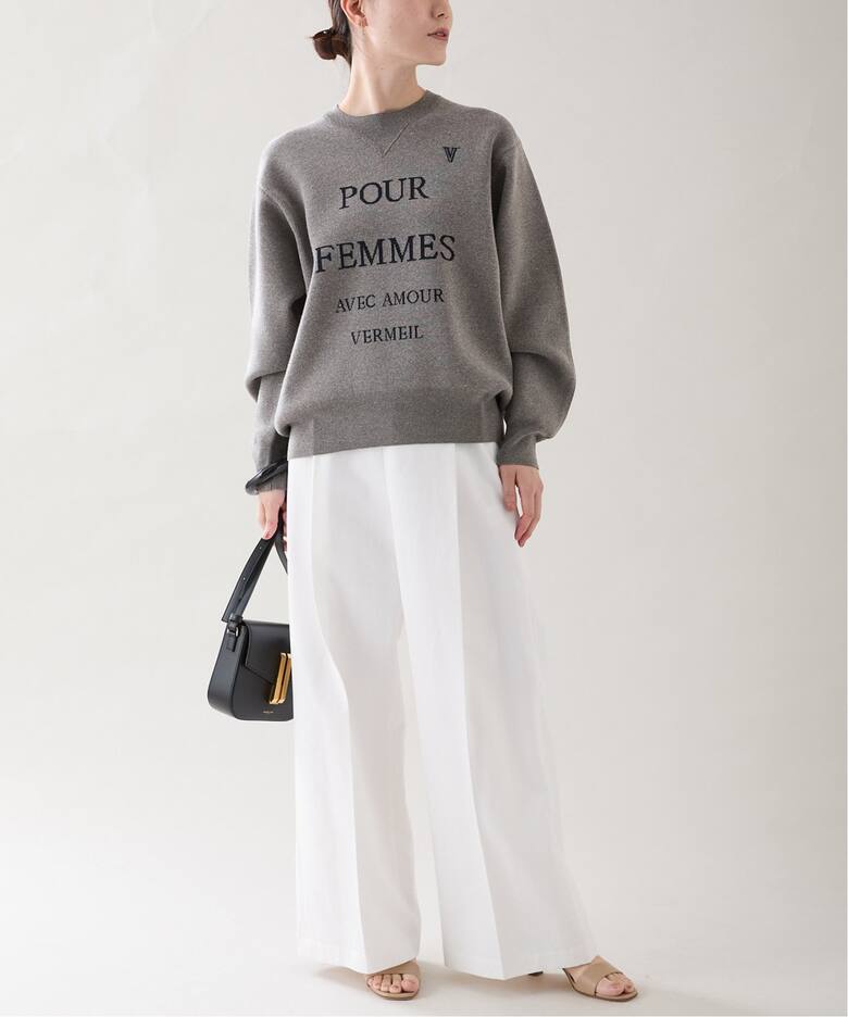 ハイウエストチノパン（スラックス）｜VERMEIL par iena（ヴェルメイユ  