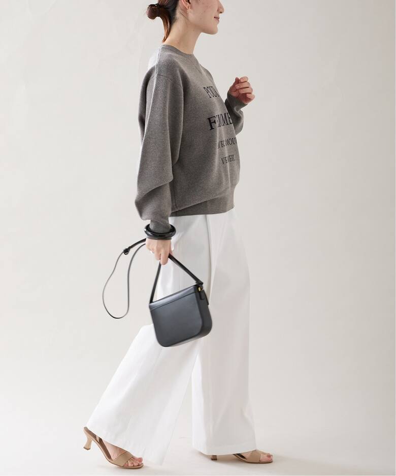 ハイウエストチノパン（スラックス）｜VERMEIL par iena（ヴェルメイユ  