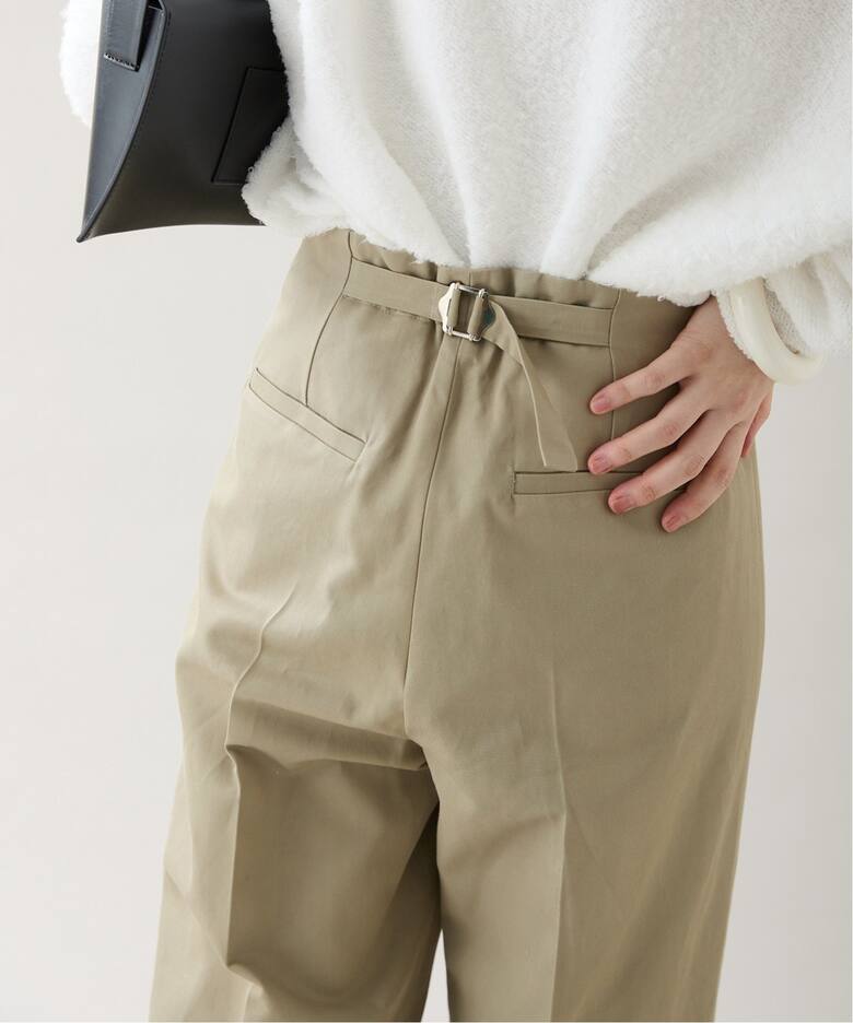 ハイウエストチノパン（スラックス）｜VERMEIL par iena（ヴェルメイユ  