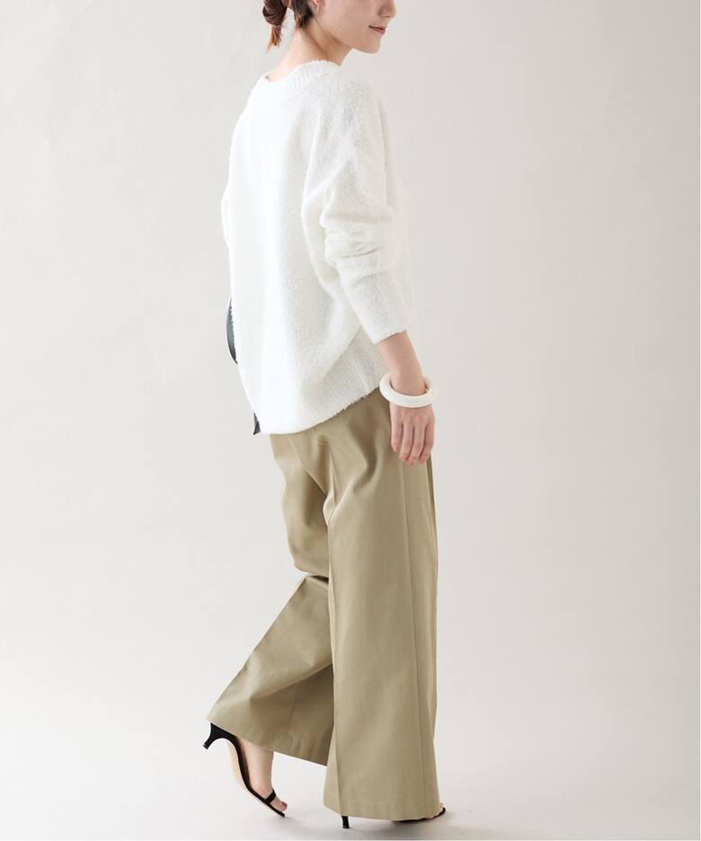 ハイウエストチノパン（スラックス）｜VERMEIL par iena（ヴェルメイユ  