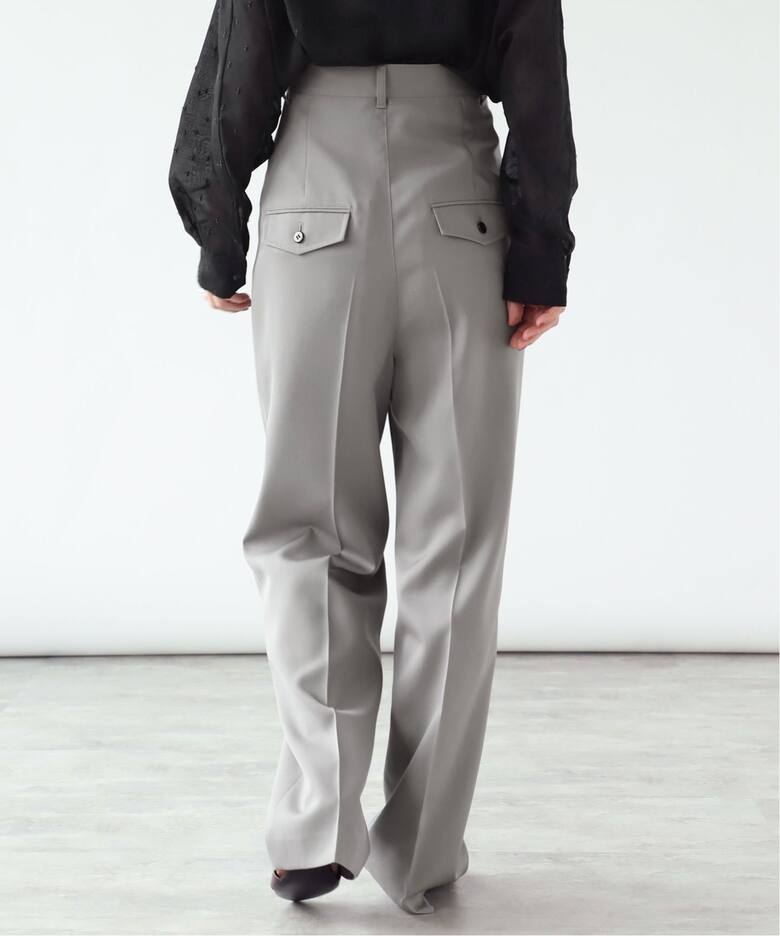 Paper wool pants（スラックス）｜VERMEIL par iena（ヴェルメイユ  