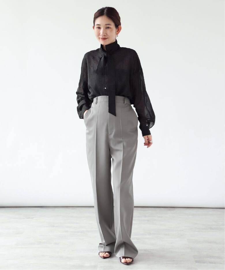 Paper wool pants（スラックス）｜VERMEIL par iena（ヴェルメイユ  
