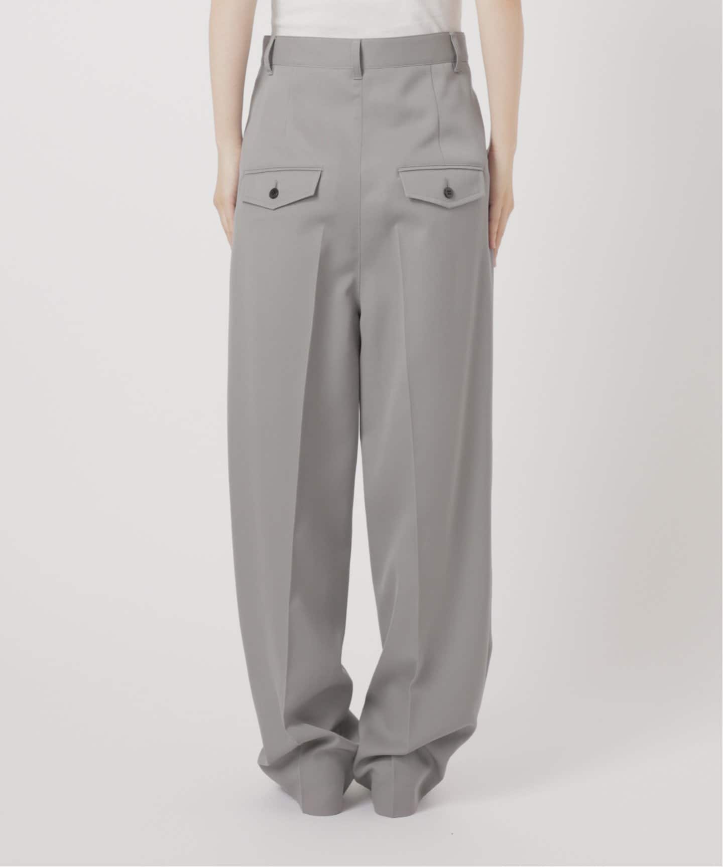 Paper wool pants（スラックス）｜VERMEIL par iena