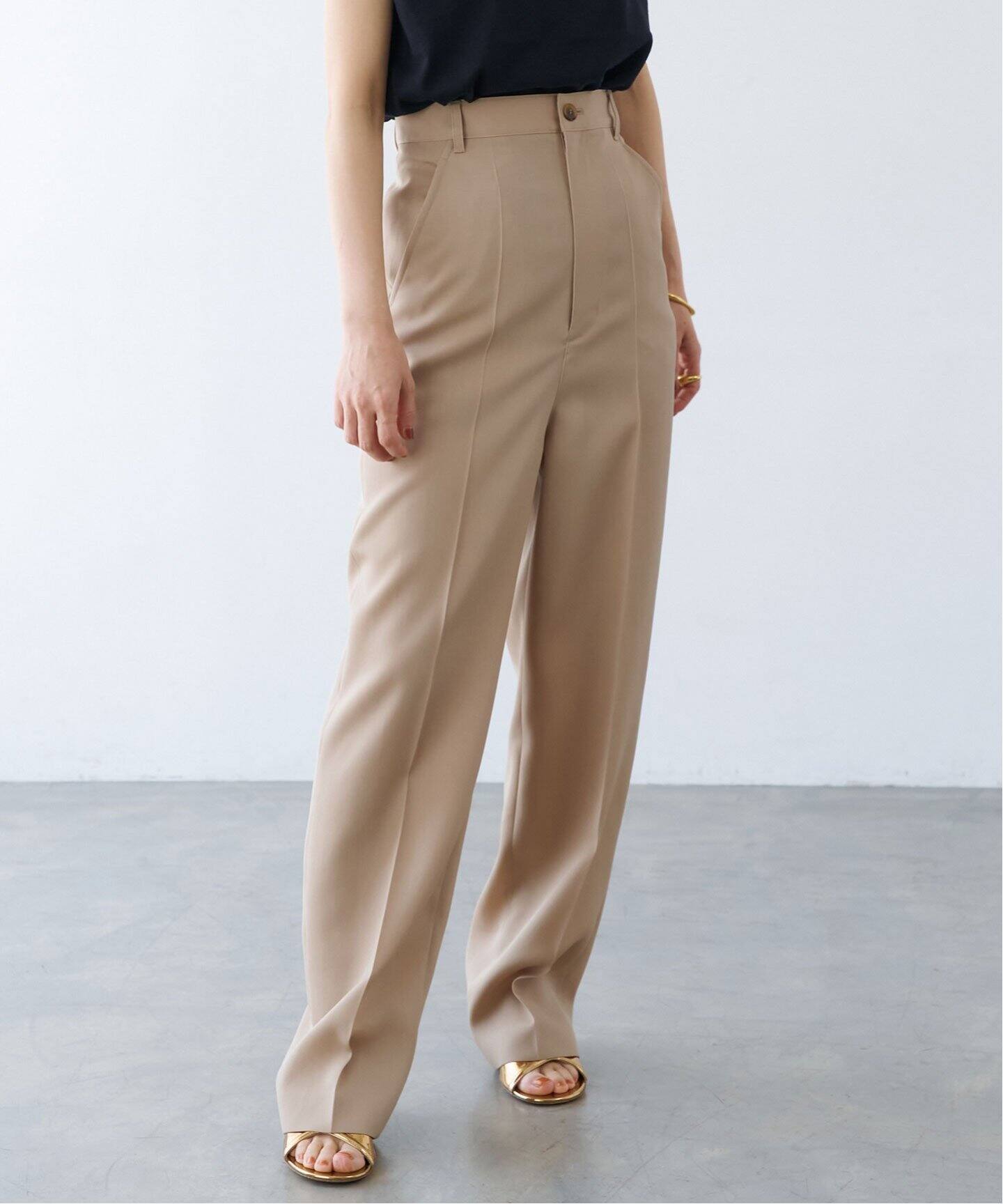 新品タグ付き♡CLANE WAIST BELT DAD PANTS ブラック（クラネ CLANE