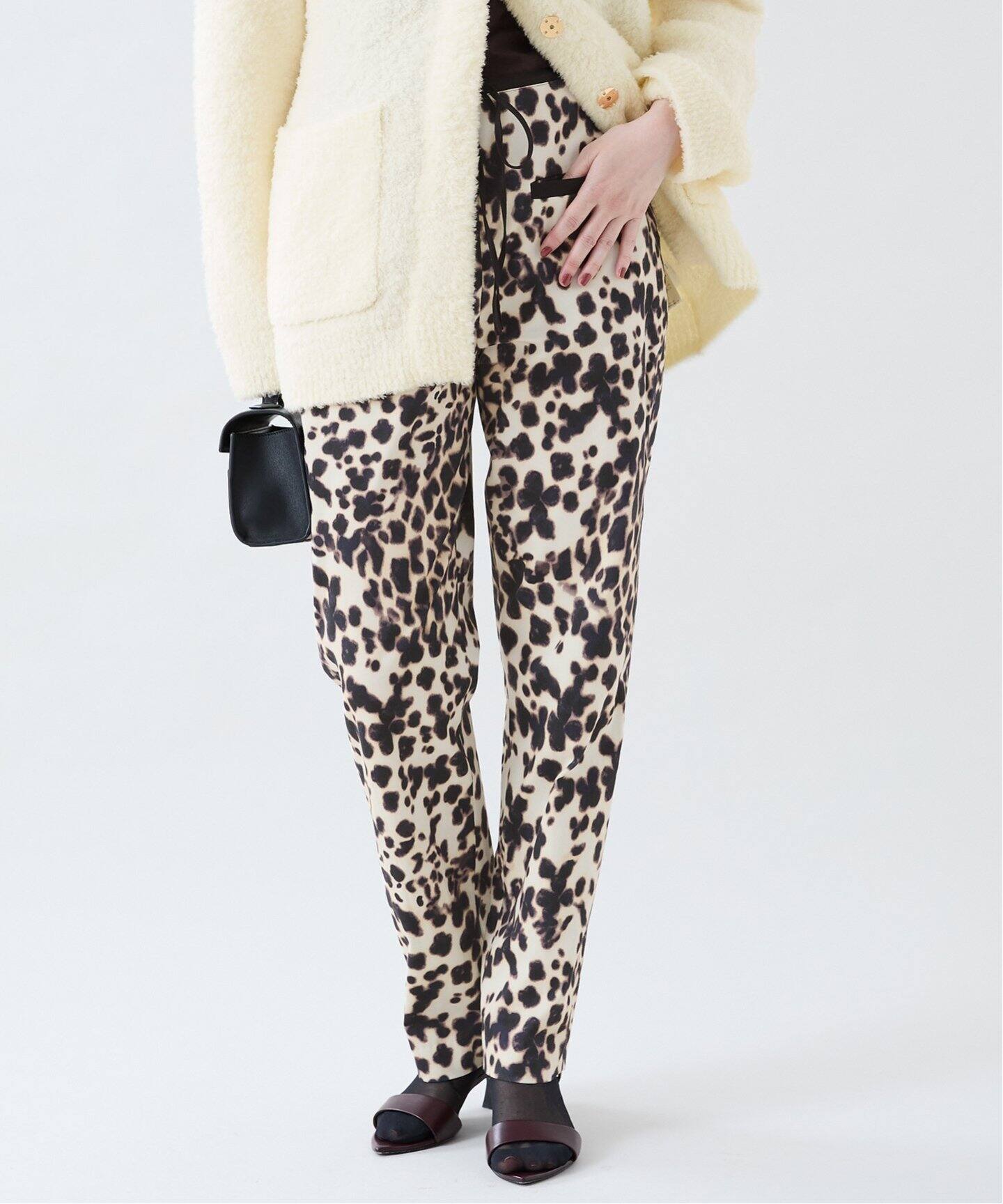 Leopard パンツ（スラックス）｜VERMEIL par iena（ヴェルメイユ パー