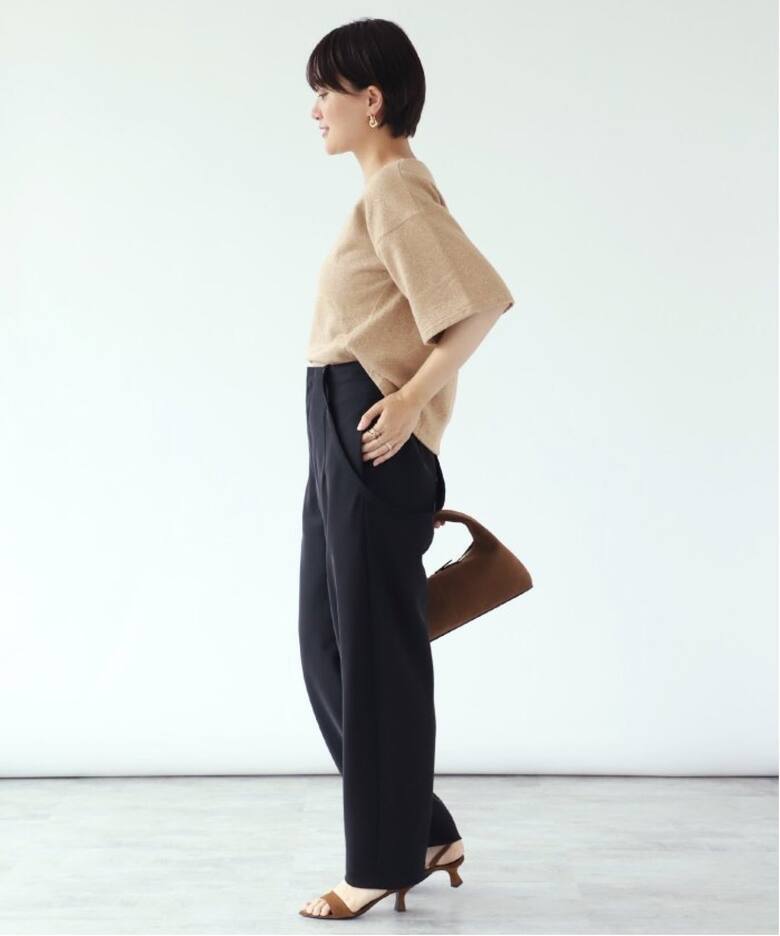 ウールナイロンサスペンダーパンツ（その他パンツ）｜VERMEIL par iena  