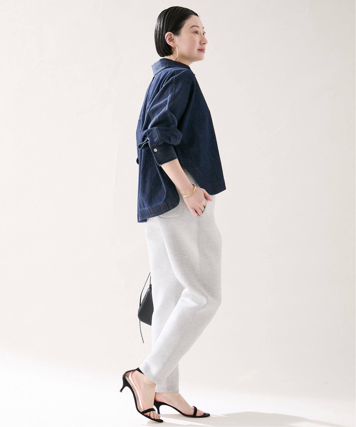 コットンナイロンダンボールドローパンツ（ジャージ／トラック