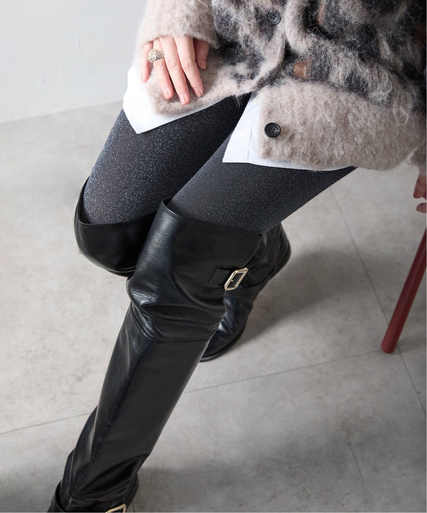 Raspail（ラスパイユ） Gritter Leggings Pants RP-136（レギンス