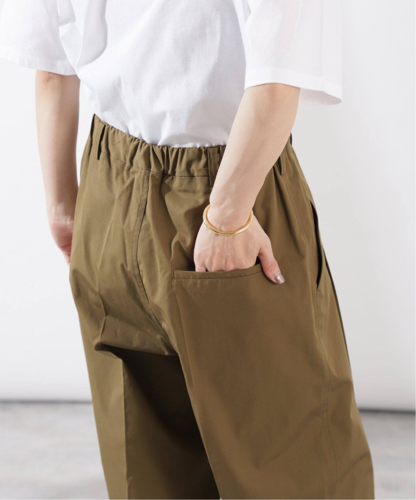 SOFIE DHOORE （ソフィードール） タックパンツ PASS（スラックス 