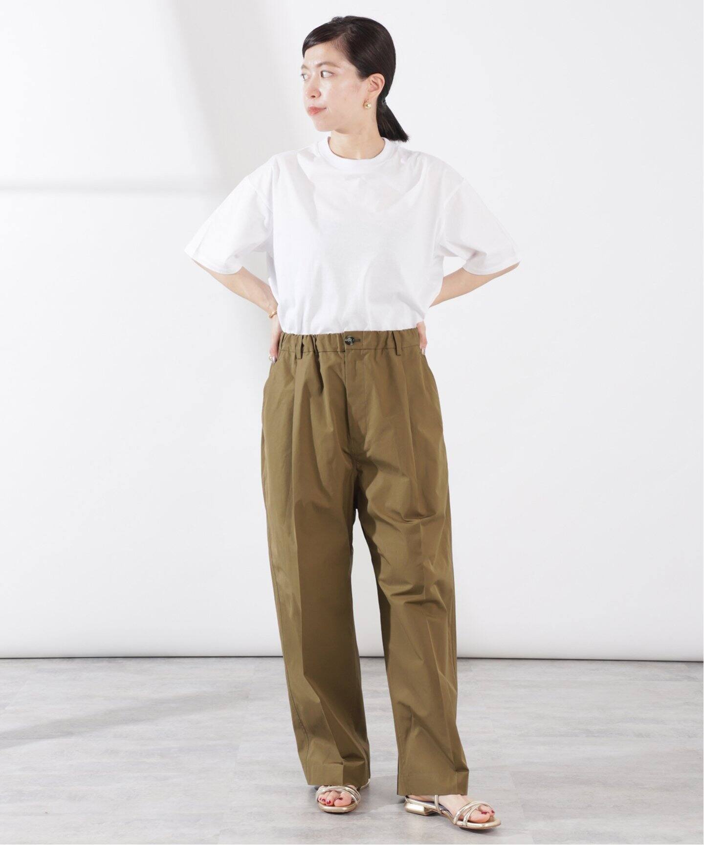 SOFIE DHOORE （ソフィードール） タックパンツ PASS（スラックス 